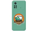 Funda Silicona Líquida Verde para Xiaomi POCO M4 Pro 4G diseño Adventure Time Dibujos