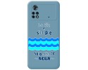 Funda Silicona Líquida Azul para Xiaomi POCO X4 Pro 5G diseño Agua Dibujos