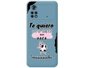 Funda Silicona Líquida Azul para Xiaomi POCO X4 Pro 5G diseño Vaca Dibujos