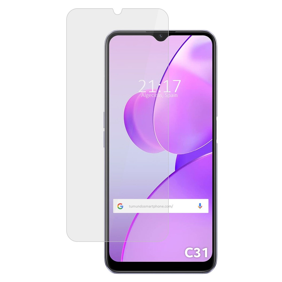Protector Cristal Templado para Realme C31 Vidrio