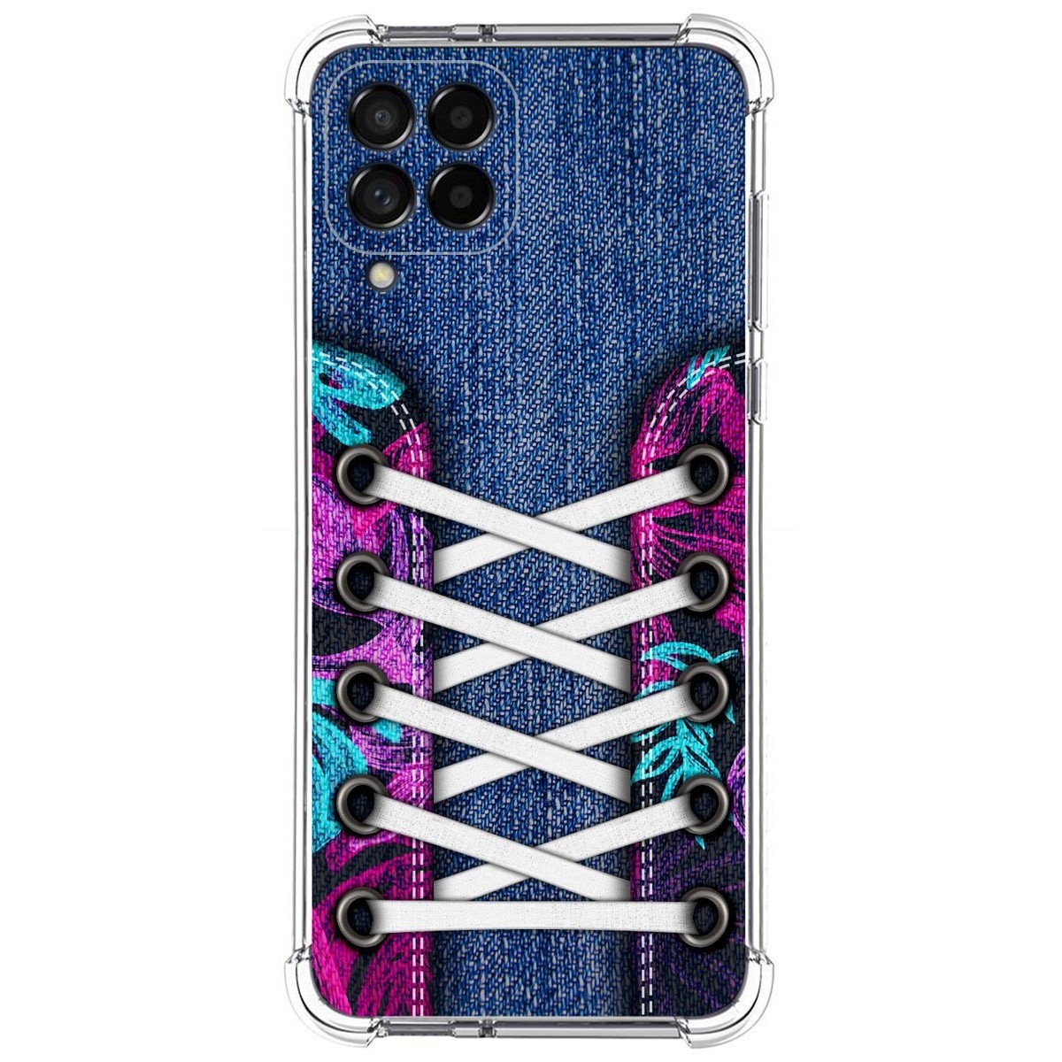 Funda Silicona Antigolpes para Samsung Galaxy M33 5G diseño Zapatillas 06 Dibujos