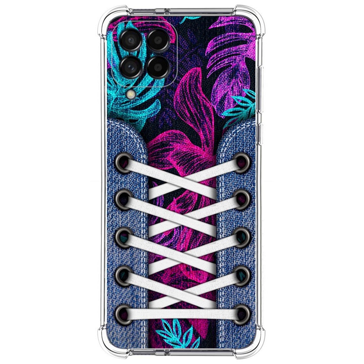 Funda Silicona Antigolpes para Samsung Galaxy M33 5G diseño Zapatillas 07 Dibujos
