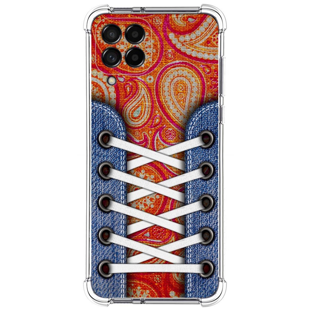 Funda Silicona Antigolpes para Samsung Galaxy M33 5G diseño Zapatillas 10 Dibujos
