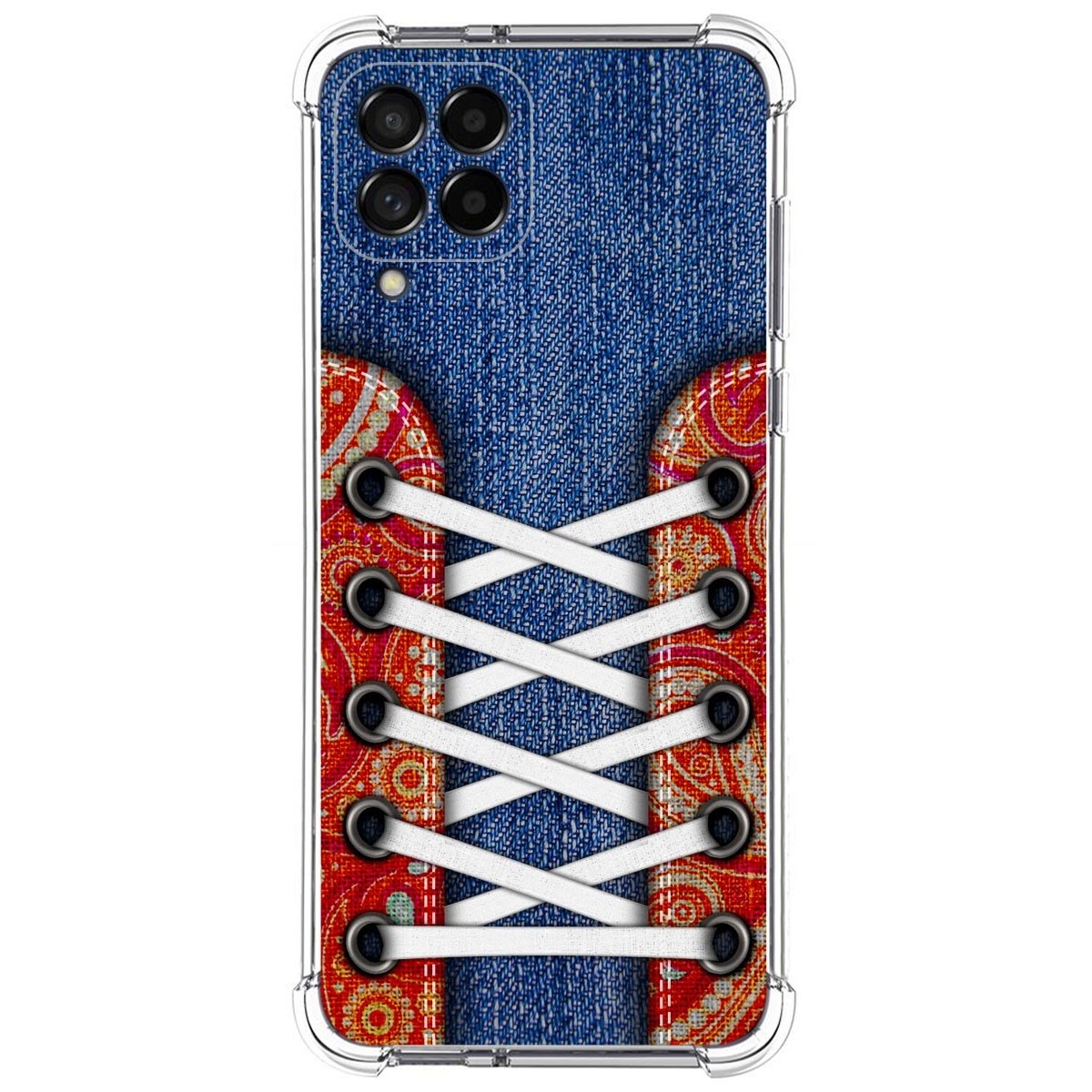 Funda Silicona Antigolpes para Samsung Galaxy M33 5G diseño Zapatillas 11 Dibujos