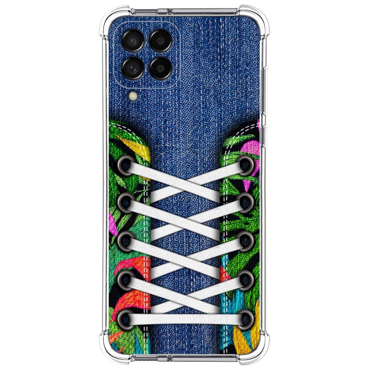 Funda Silicona Antigolpes para Samsung Galaxy M33 5G diseño Zapatillas 13 Dibujos