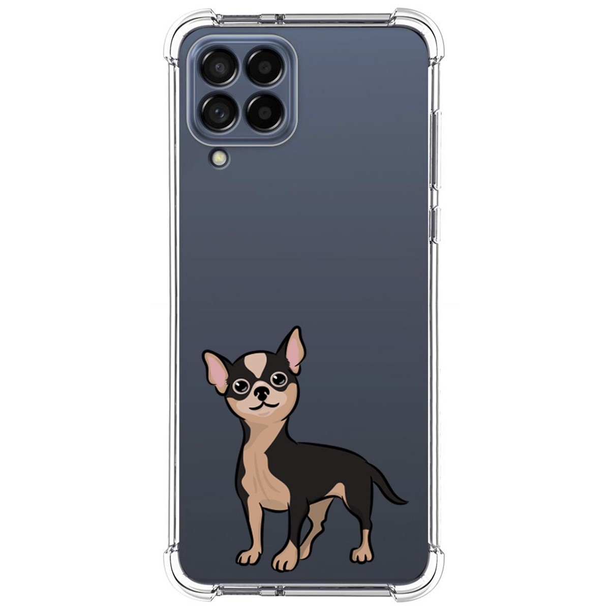 Funda Silicona Antigolpes para Samsung Galaxy M33 5G diseño Perros 05 Dibujos
