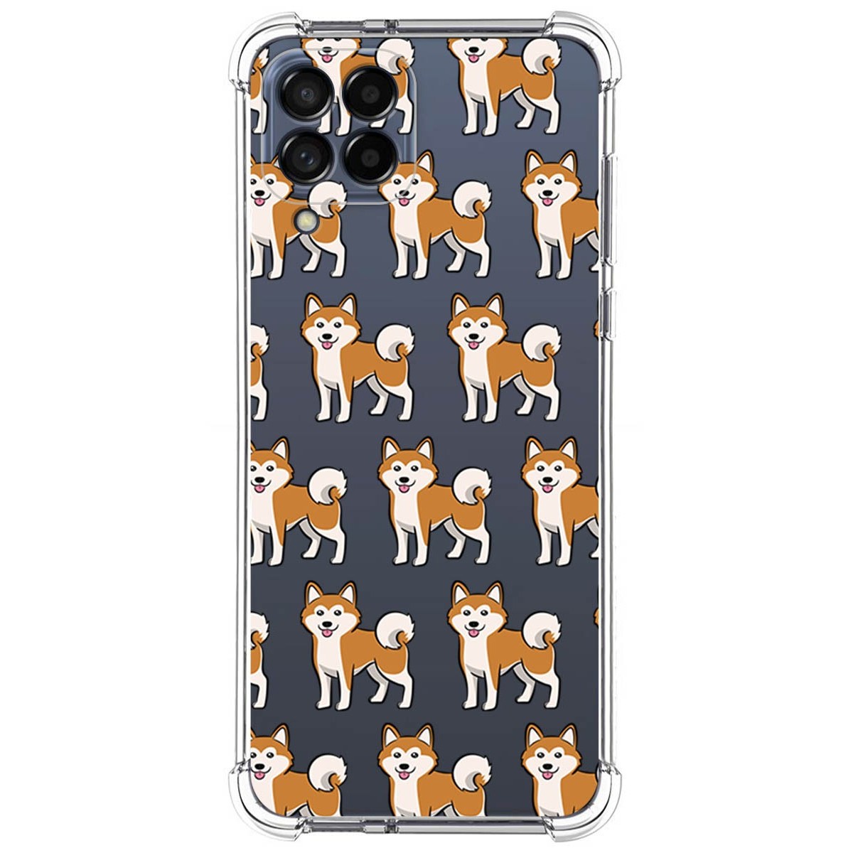 Funda Silicona Antigolpes para Samsung Galaxy M33 5G diseño Perros 08 Dibujos