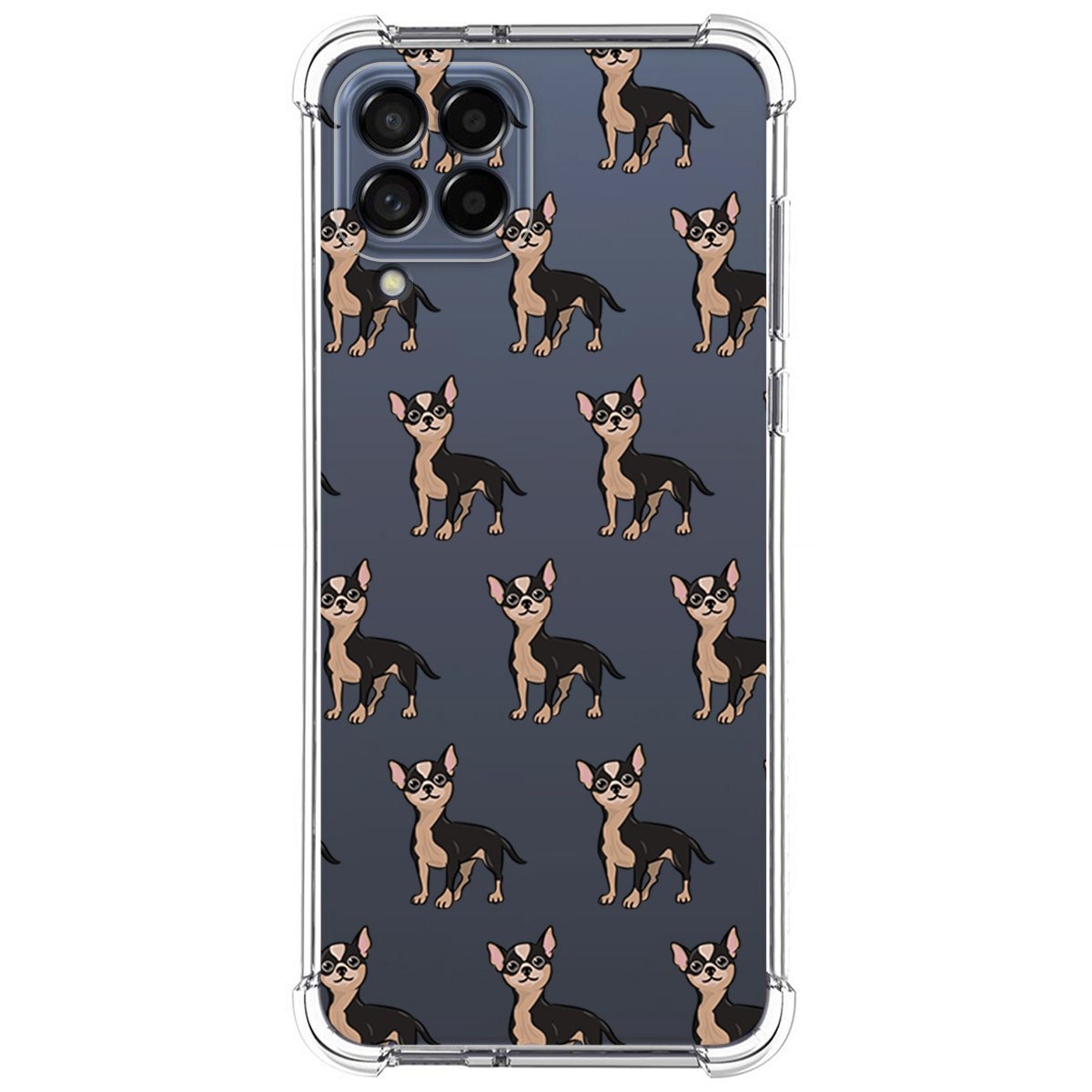 Funda Silicona Antigolpes para Samsung Galaxy M33 5G diseño Perros 11 Dibujos