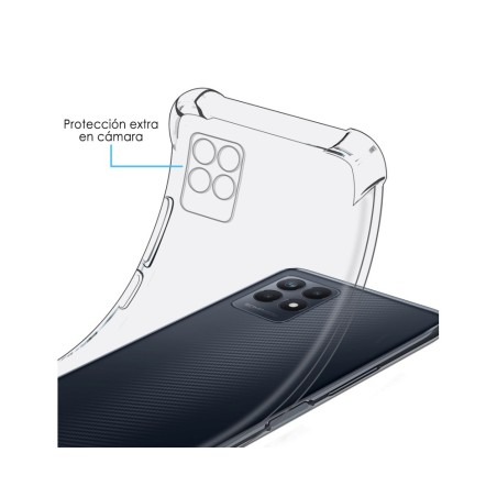 Funda Silicona Antigolpes Transparente para Realme Narzo 50