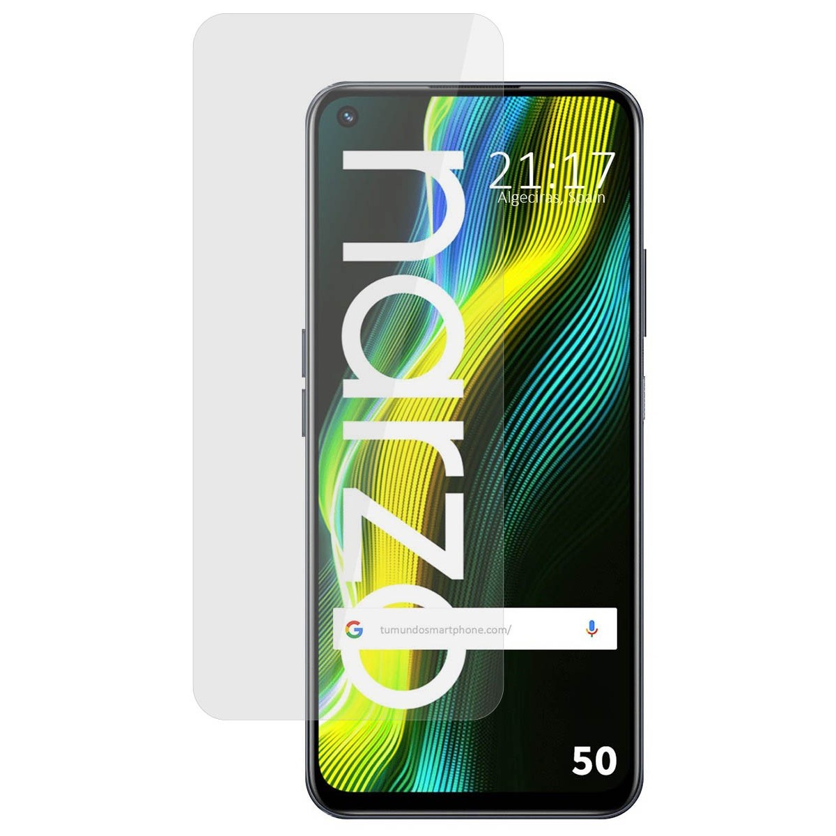 Protector Cristal Templado para Realme Narzo 50 Vidrio
