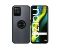 Funda Mate con Borde Negro y Anillo Giratorio 360 para Realme Narzo 50