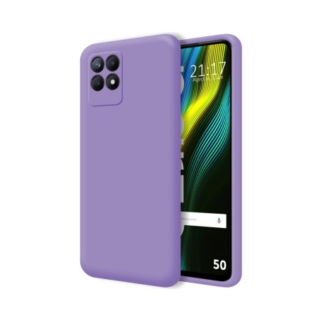Funda Silicona Líquida Ultra Suave para Realme Narzo 50 Color Morada