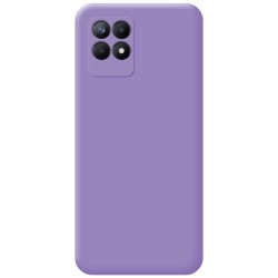 Funda Silicona Líquida Ultra Suave para Realme Narzo 50 Color Morada 2