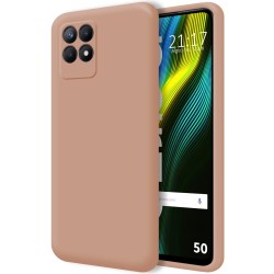 Funda Silicona Líquida Ultra Suave para Realme Narzo 50 Color Rosa
