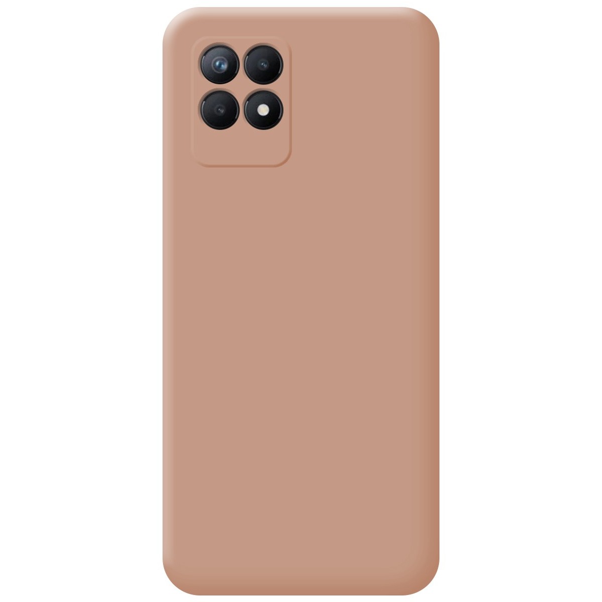 Funda Silicona Líquida Ultra Suave para Realme Narzo 50 Color Rosa