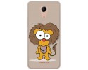 Funda Gel Tpu para Wiko Tommy2 Diseño Leon Dibujos