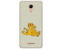 Funda Gel Tpu para Wiko Tommy2 Diseño Leones Dibujos