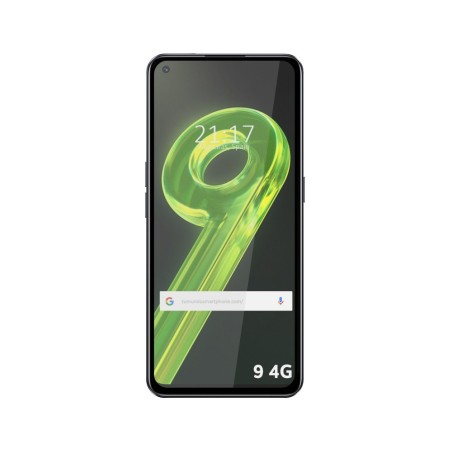 Protector Cristal Templado Completo 5D Full Glue Negro para Realme 9 4G Vidrio