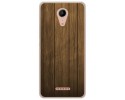 Funda Gel Tpu para Wiko Tommy2 Diseño Madera Dibujos