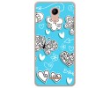 Funda Gel Tpu para Wiko Tommy2 Diseño Mariposas Dibujos