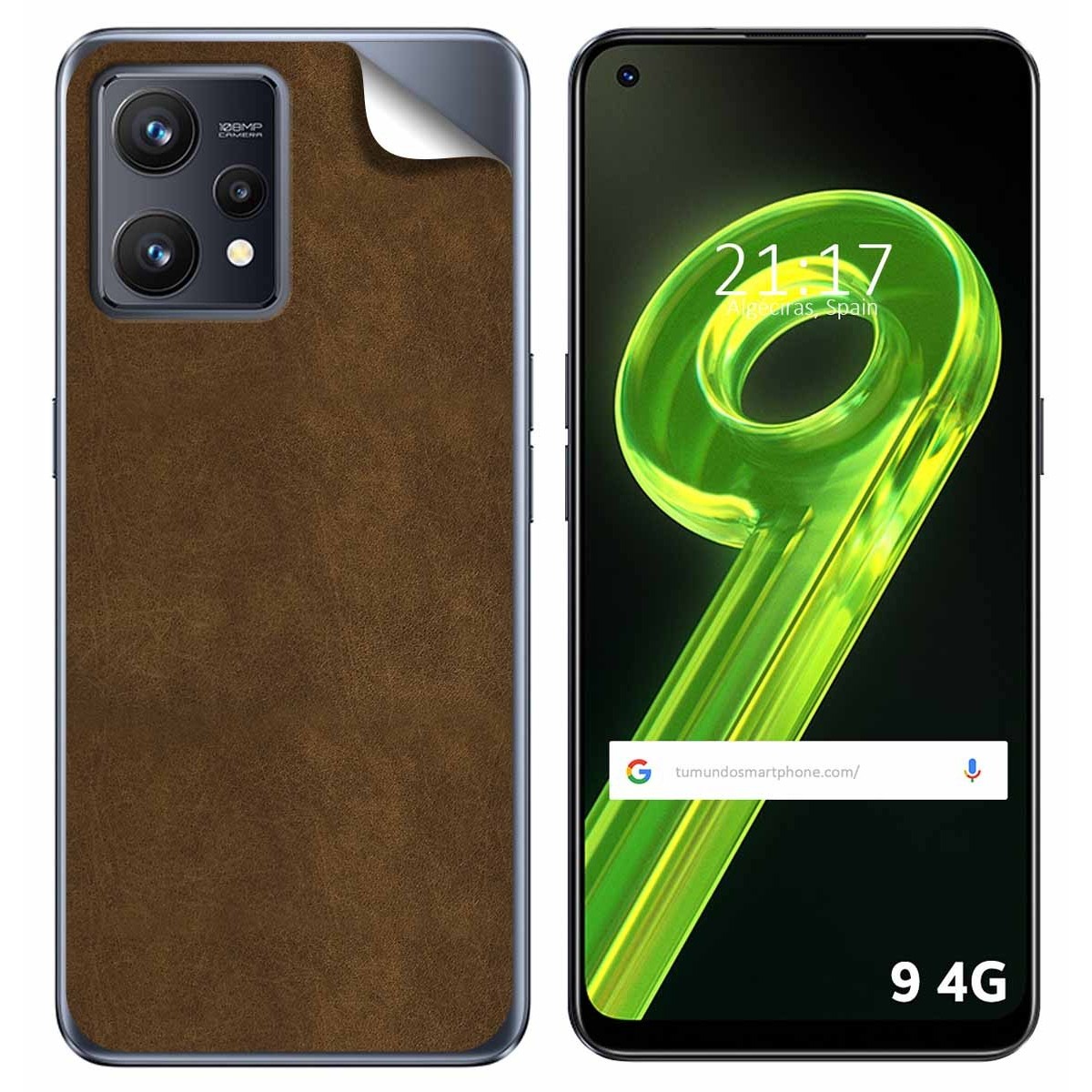 Pegatina Vinilo Autoadhesiva Textura Piel para Realme 9 4G