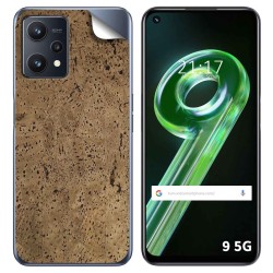 Pegatina Vinilo Autoadhesiva Textura Corcho para Realme 9 5G