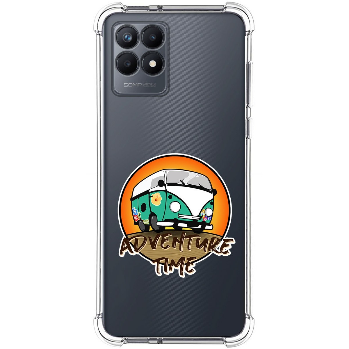 Funda Silicona Antigolpes para Realme Narzo 50 diseño Adventure Time Dibujos