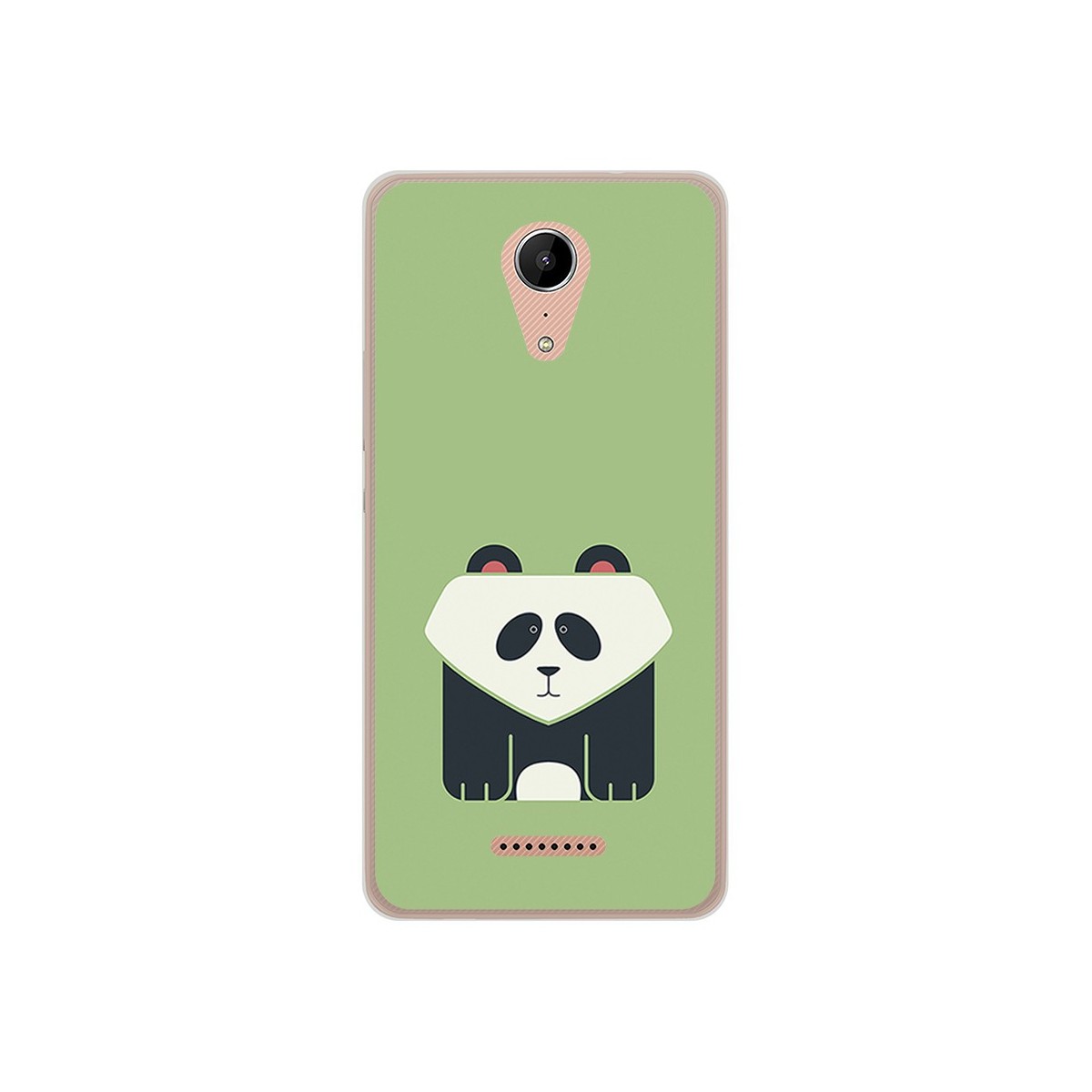 Funda Gel Tpu para Wiko Tommy2 Diseño Panda Dibujos