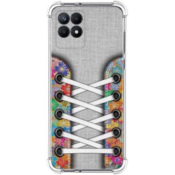 Funda Silicona Antigolpes para Realme Narzo 50 diseño Zapatillas 04 Dibujos