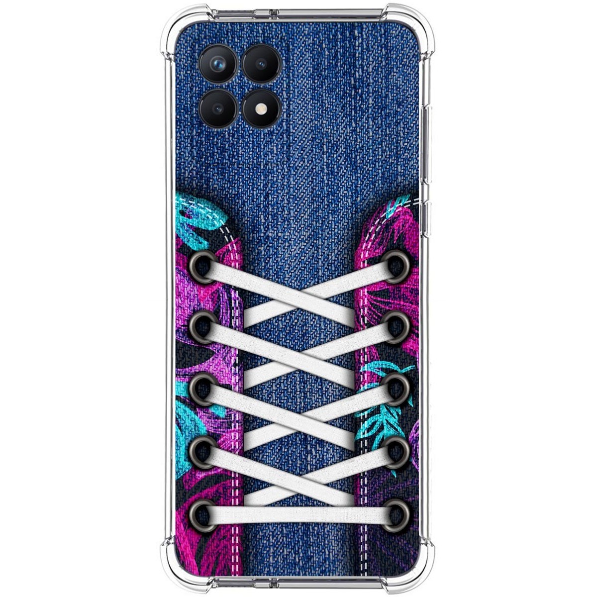 Funda Silicona Antigolpes para Realme Narzo 50 diseño Zapatillas 06 Dibujos