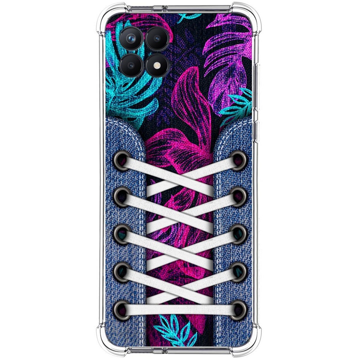 Funda Silicona Antigolpes para Realme Narzo 50 diseño Zapatillas 07 Dibujos