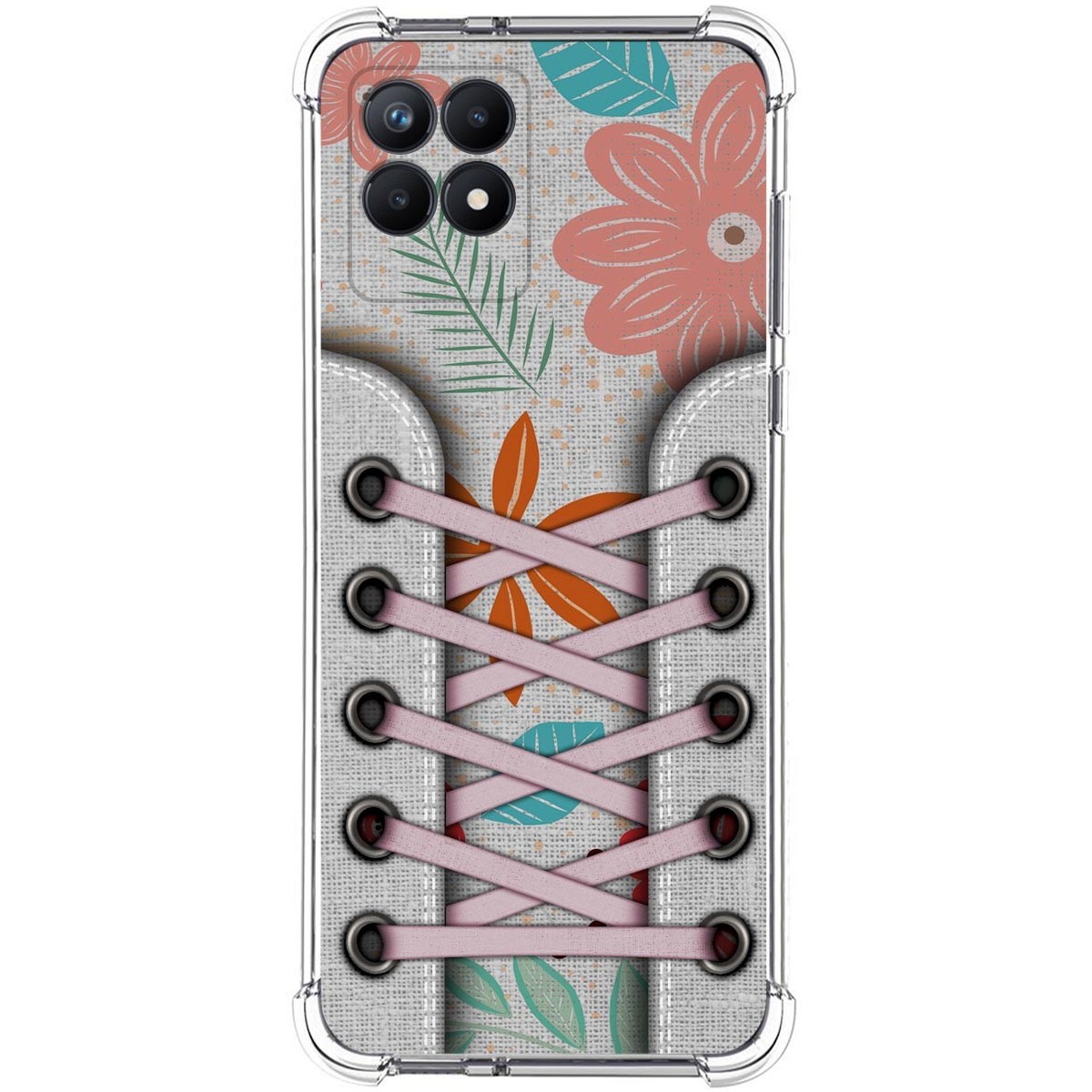 Funda Silicona Antigolpes para Realme Narzo 50 diseño Zapatillas 09 Dibujos