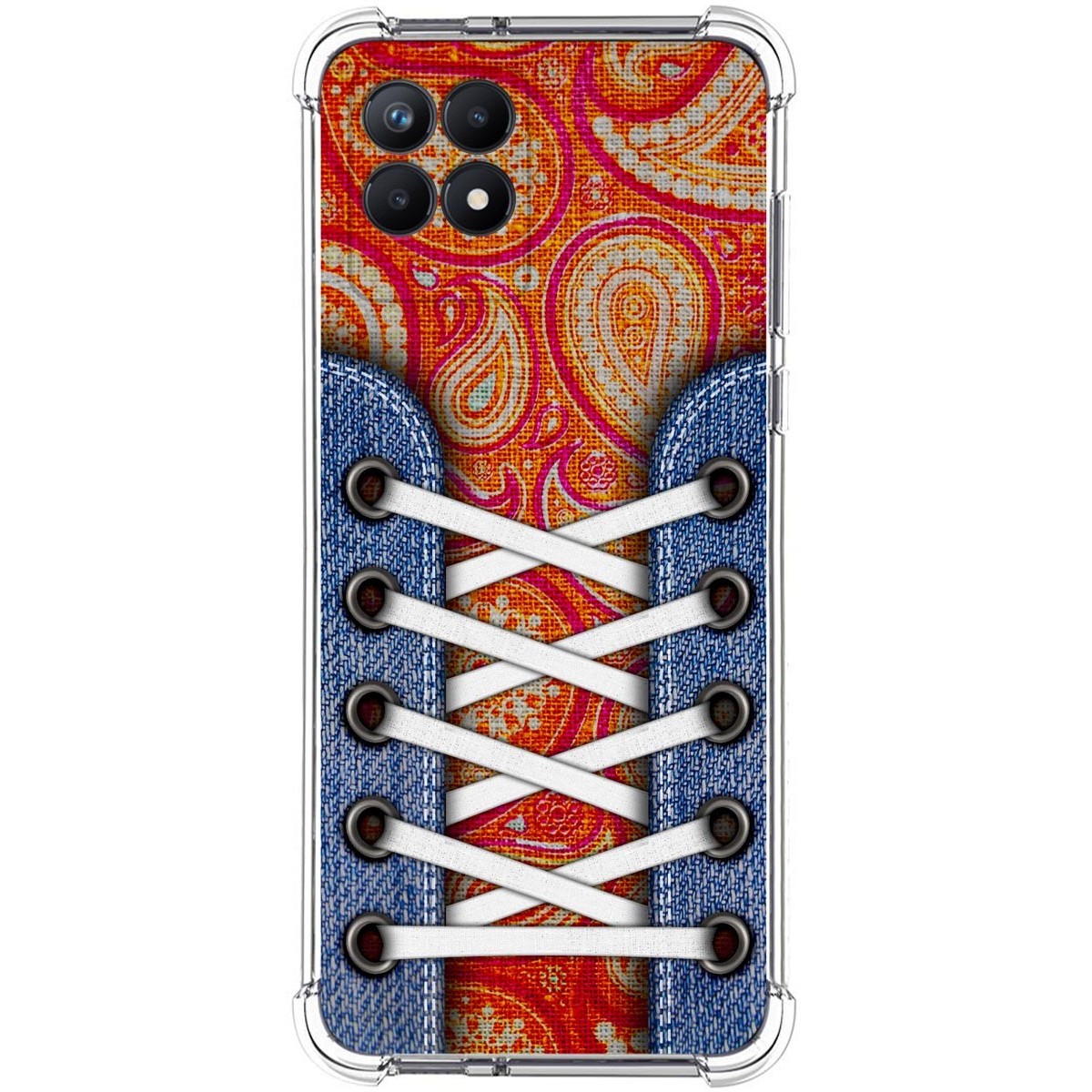 Funda Silicona Antigolpes para Realme Narzo 50 diseño Zapatillas 10 Dibujos