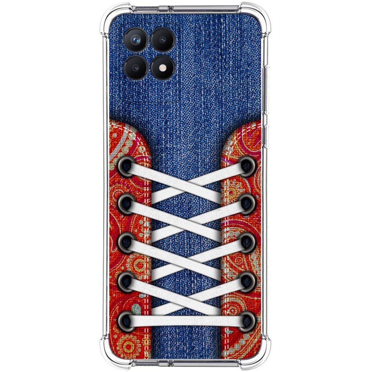 Funda Silicona Antigolpes para Realme Narzo 50 diseño Zapatillas 11 Dibujos