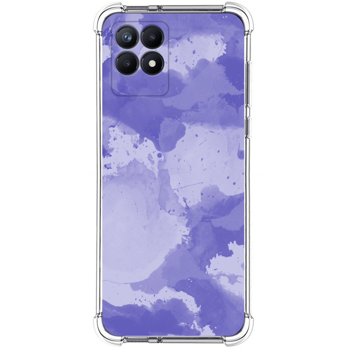 Funda Silicona Antigolpes para Realme Narzo 50 diseño Acuarela 01 Dibujos