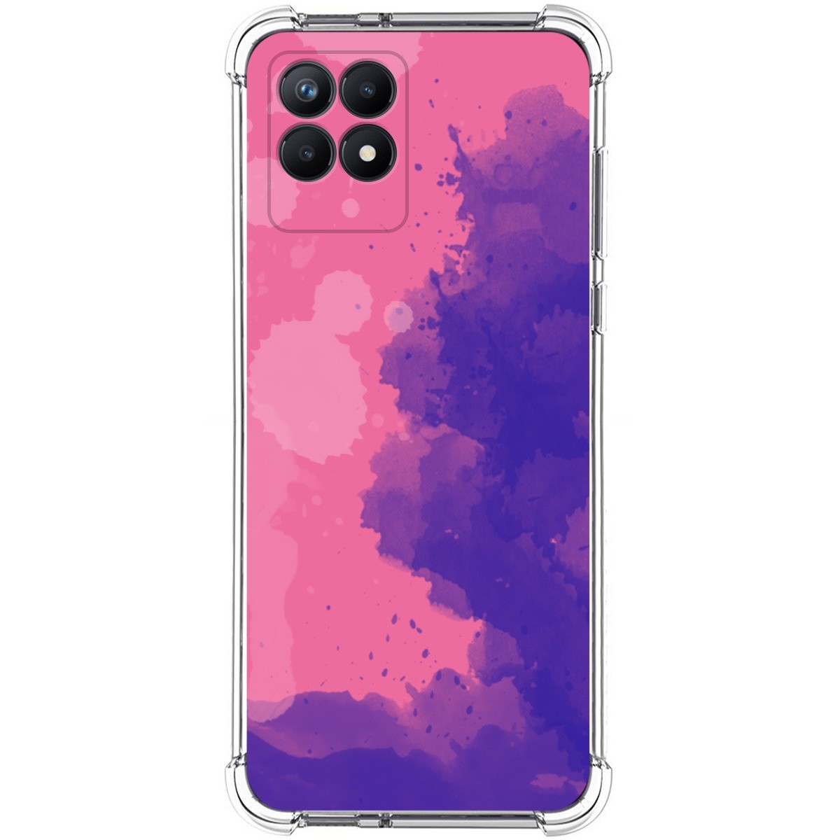 Funda Silicona Antigolpes para Realme Narzo 50 diseño Acuarela 07 Dibujos