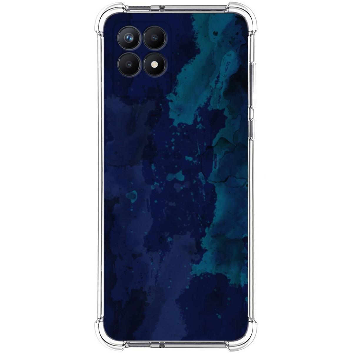 Funda Silicona Antigolpes para Realme Narzo 50 diseño Acuarela 13 Dibujos