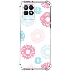 Funda Silicona Antigolpes para Realme Narzo 50 diseño Flores 06 Dibujos