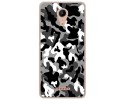 Funda Gel Tpu para Wiko Tommy2 Diseño Snow Camuflaje Dibujos