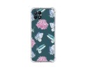 Funda Silicona Antigolpes para Realme Narzo 50 diseño Flores 10 Dibujos