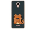 Funda Gel Tpu para Wiko Tommy2 Diseño Tigre Dibujos