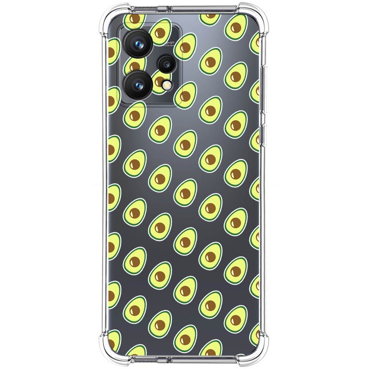 Funda Silicona Antigolpes para Realme 9 4G diseño Aguacate Dibujos