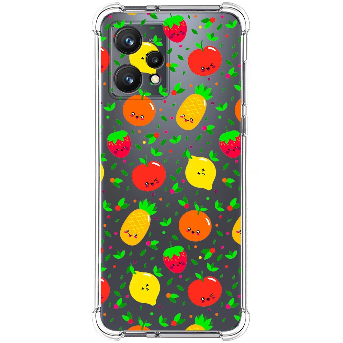 Funda Silicona Antigolpes para Realme 9 4G diseño Frutas 01 Dibujos