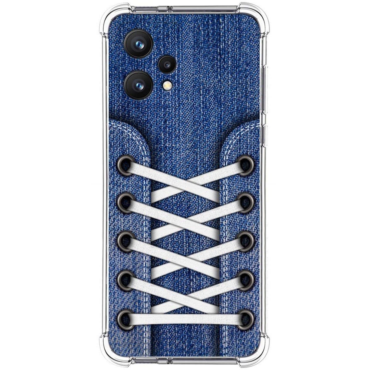 Funda Silicona Antigolpes para Realme 9 4G diseño Zapatillas 01 Dibujos