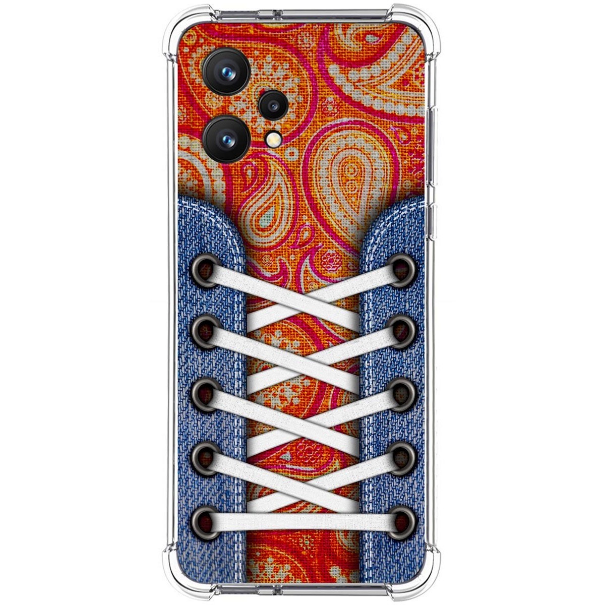 Funda Silicona Antigolpes para Realme 9 4G diseño Zapatillas 10 Dibujos