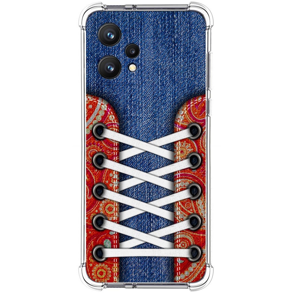 Funda Silicona Antigolpes para Realme 9 4G diseño Zapatillas 11 Dibujos