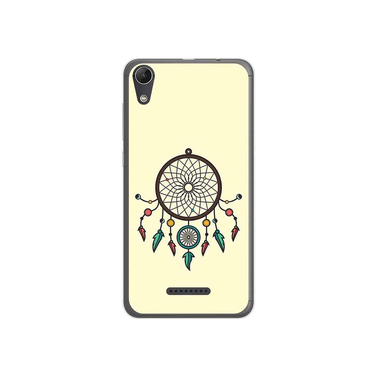 Funda Gel Tpu para Wiko Lenny4 Diseño Atrapasueños Dibujos