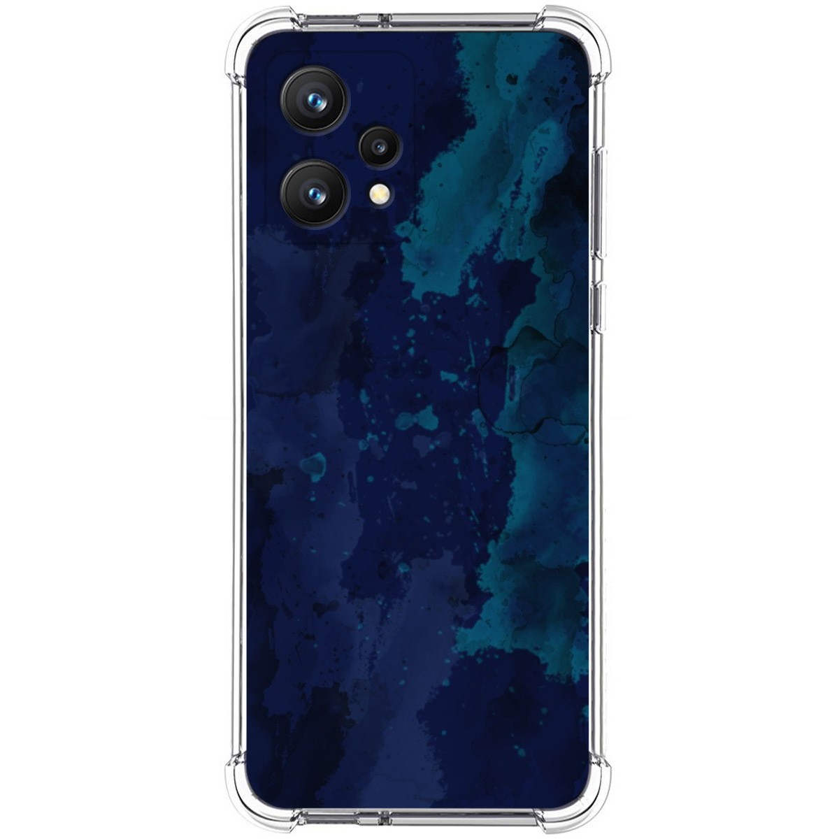 Funda Silicona Antigolpes para Realme 9 4G diseño Acuarela 13 Dibujos