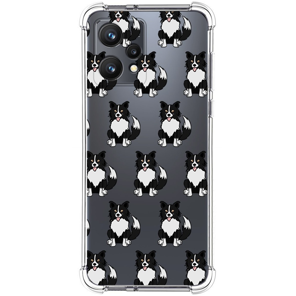 Funda Silicona Antigolpes para Realme 9 4G diseño Perros 07 Dibujos