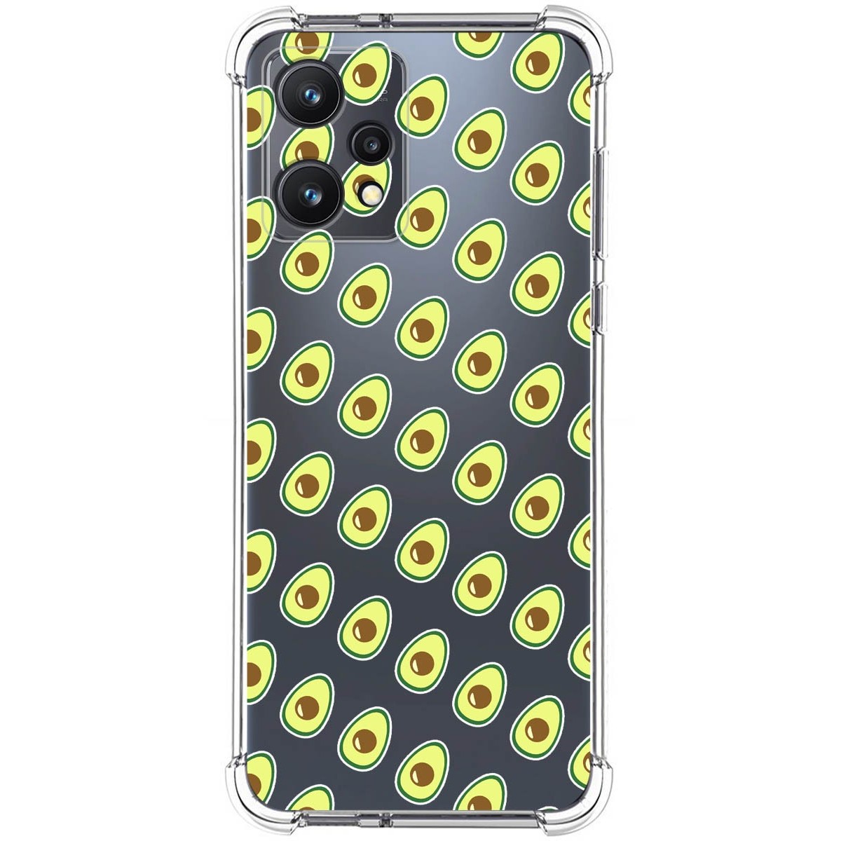 Funda Silicona Antigolpes para Realme 9 5G diseño Aguacate Dibujos